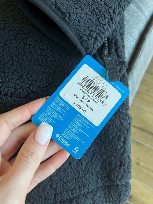 Куртка кофта худі кофта шерпа columbia S