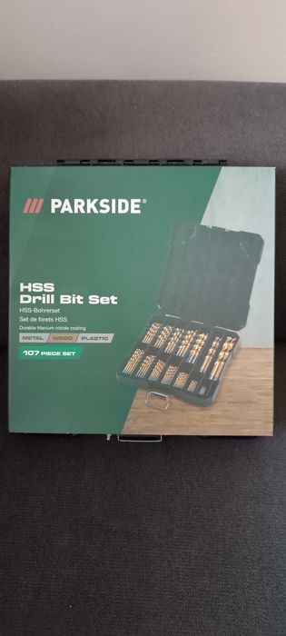 Набір свердл Parkside HSS PBS 107 A1.