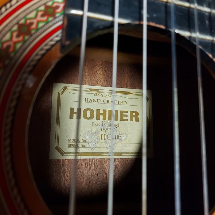 Gitara klasyczna HOHNER 4/4 HC-06