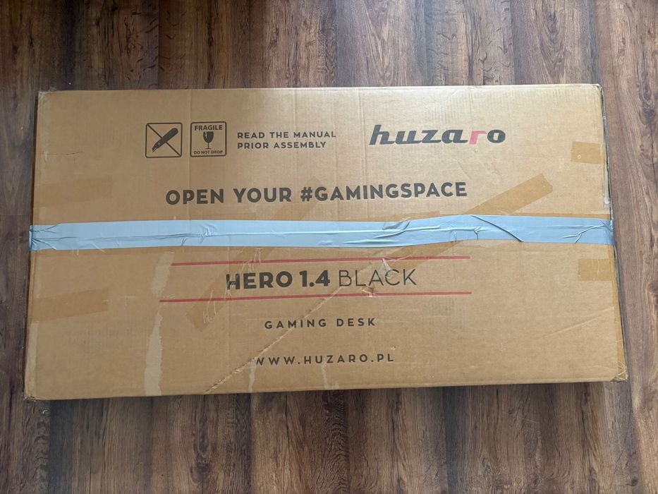 Biurko Gamingowe Huzaro Hero 1.4 Black