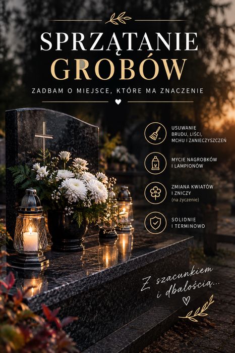 Sprzątanie grobów
