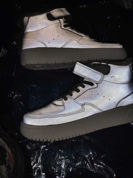 Світловідбивні зимові черевики h&m, нові, сірі — розмір 4.5 (eu)