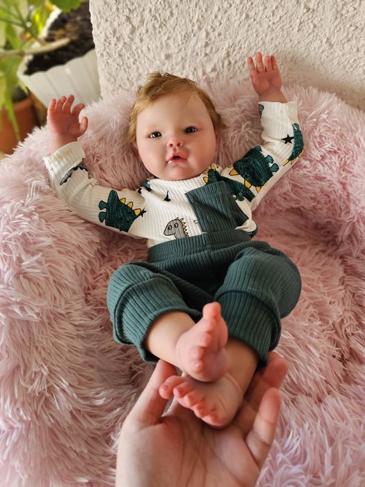 Bebé Reborn original para colecionador com certificado boneca