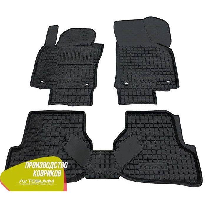 коврики Skoda Octavia A4_A5_A7 Skoda Fabia 1-2-3  KaroQ_автогум гума