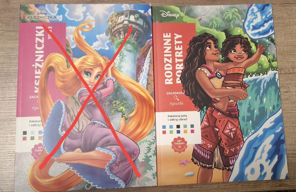 Розмальовки Disney (польські)