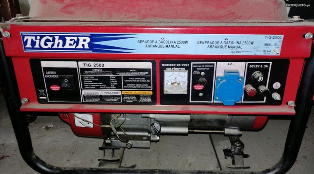 Gerador a Gasolina Tigher 2500w - Excelente Preço