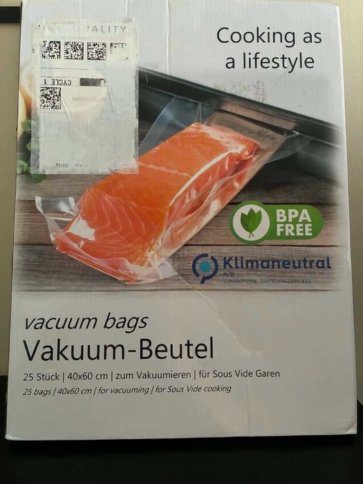 Sacos a vácuo / vacuum bags - 40 X 60 cm - SilverRack