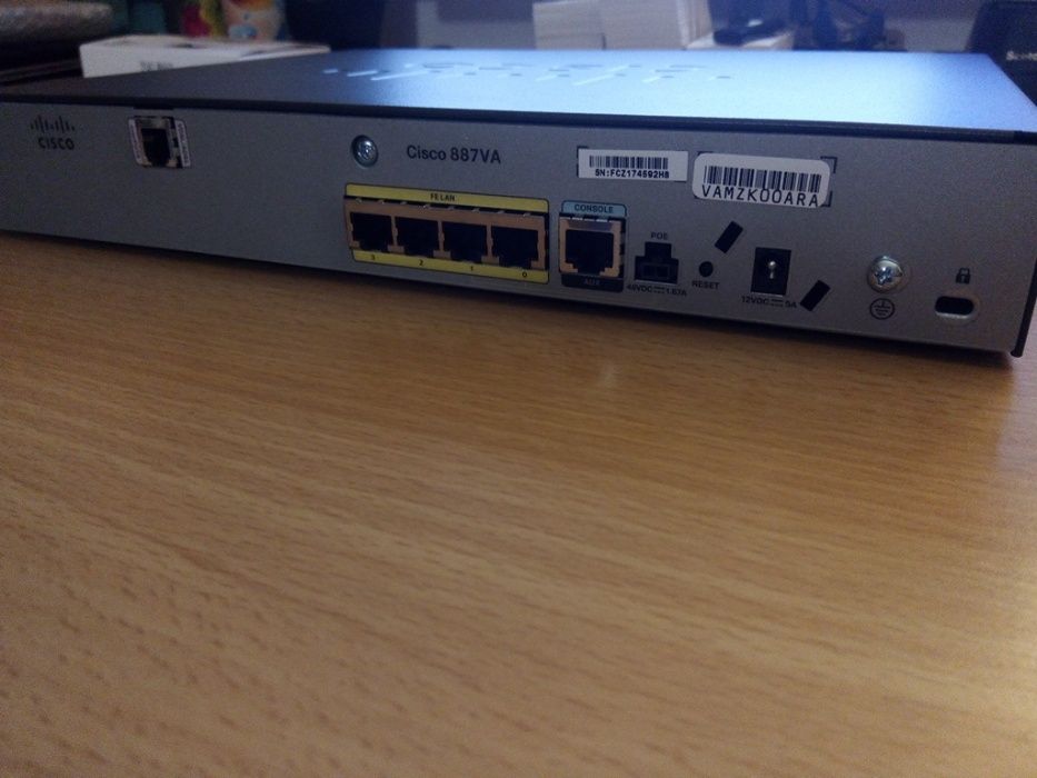 Cisco 887va Ethernet Router with PoE64740897094275121