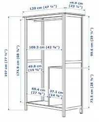 Szafa IKEA Hemnes z 2 drzwiami r.120x197x59cm- dostawa gratis