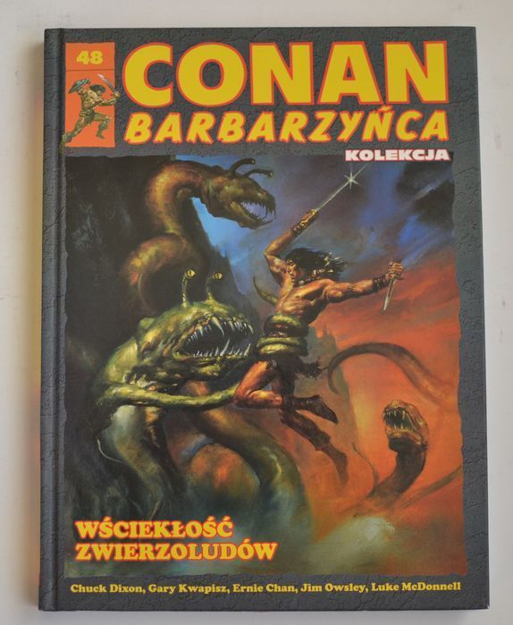 Conan barbarzyńca # 48 - Wściekłość zwierzoludów Kolekcja Hachette