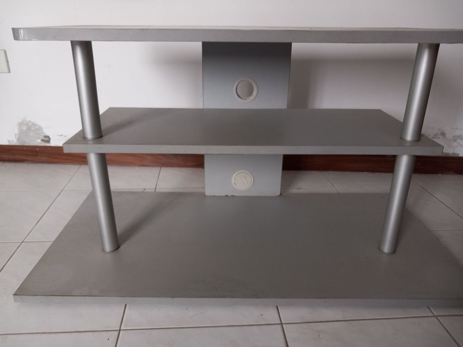 Movel cinza para tv