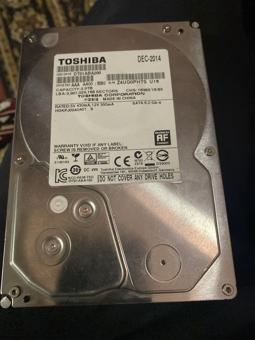 Жесткий диск HDD 2tb