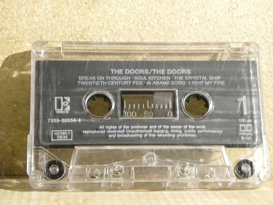 kaseta magnetofonowa the doors - the doors germany