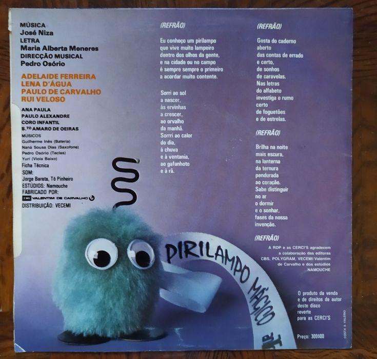 Vinil single Pirilampo Mágico