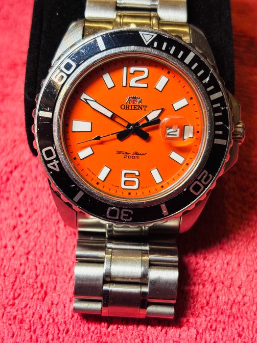 Не часта модель справжнього «дайверу» Orient watch WL UNE3-C0-A CA