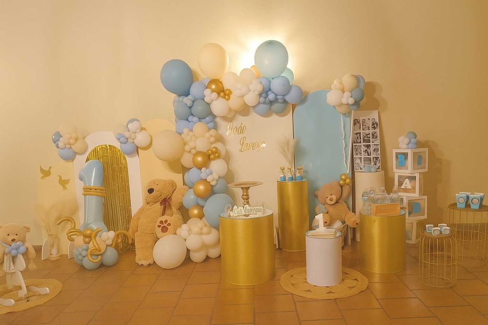 Festa aniversário, Batizado, Chá revelação, Chá bébe