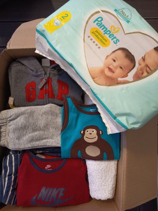 Mega paka ubrań 3-9 miesięcy