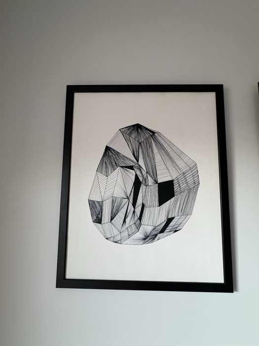 Obrazy monochromatyczne mono czarno biale abstrakcja