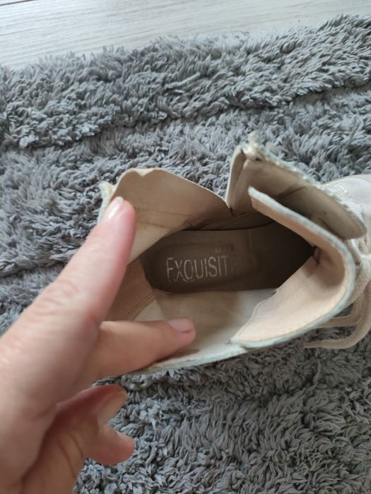 Botki trzewiki sztyblety skórzane