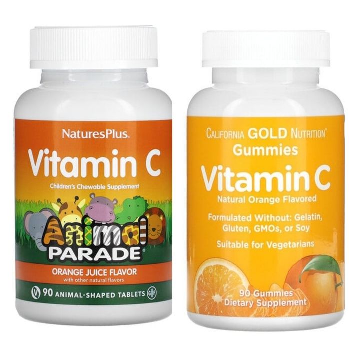 Вітамін C  для дітей Animal parade/ California Gold