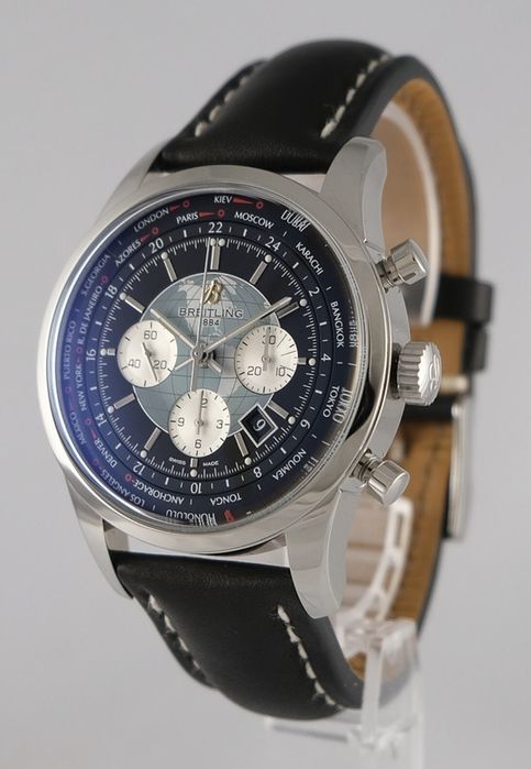 Breitling Transocean Chronograph Unitime  AB0510U full set 2019