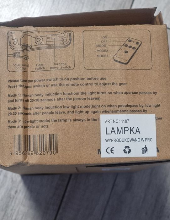Lampa solarna led