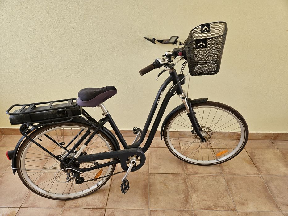 Bicicleta Elétrica B'TWIN — Excelente Estado (Apenas Suja)