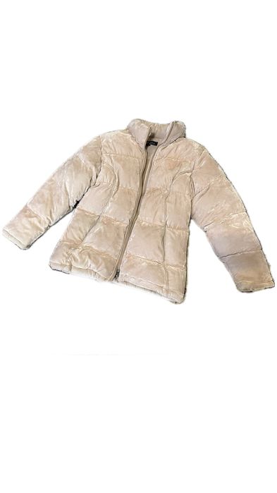 Зимняя тёплая куртка, бежевого цвет