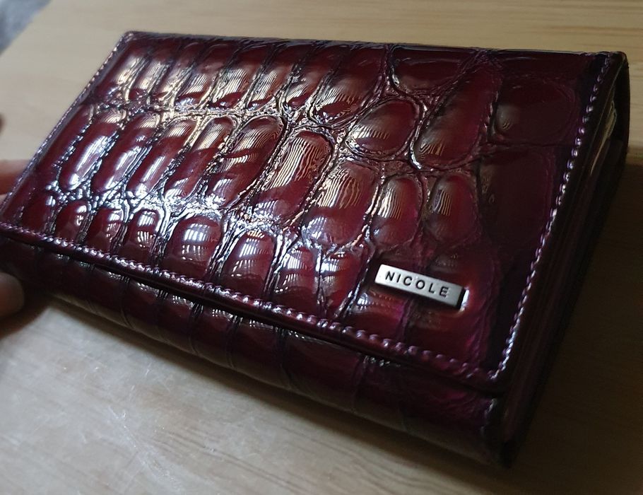 Portfel ze skóry - Nicole