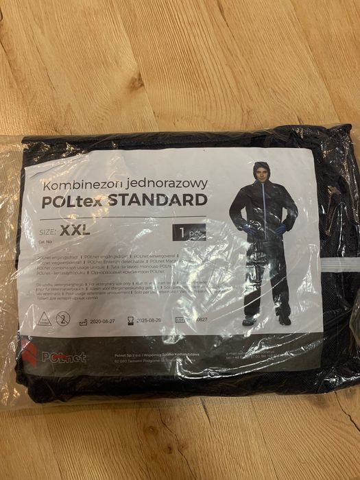 Fartuch jednorazowy granatowy XXL