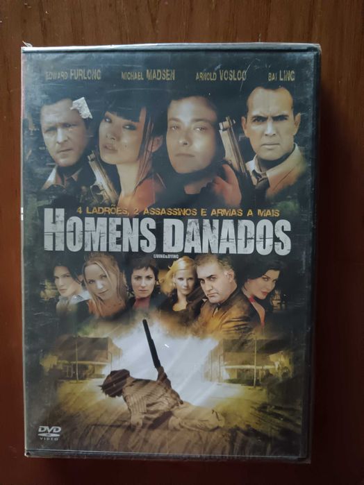 filme dvd original - homens danados - selado
