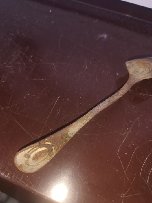 Ложка старинна посріблена