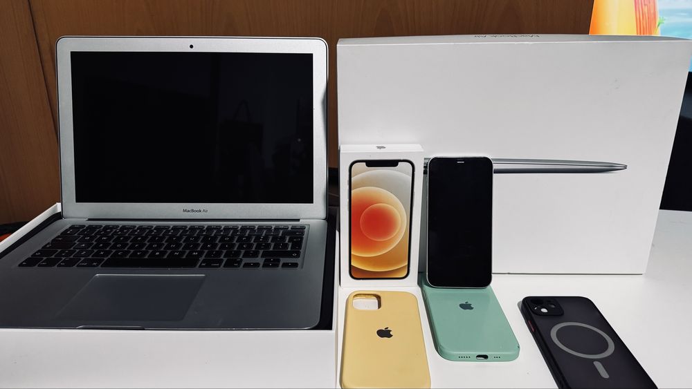 Pack Apple: iPhone 12 64GB + MacBook Air 13" - Excelente Estado