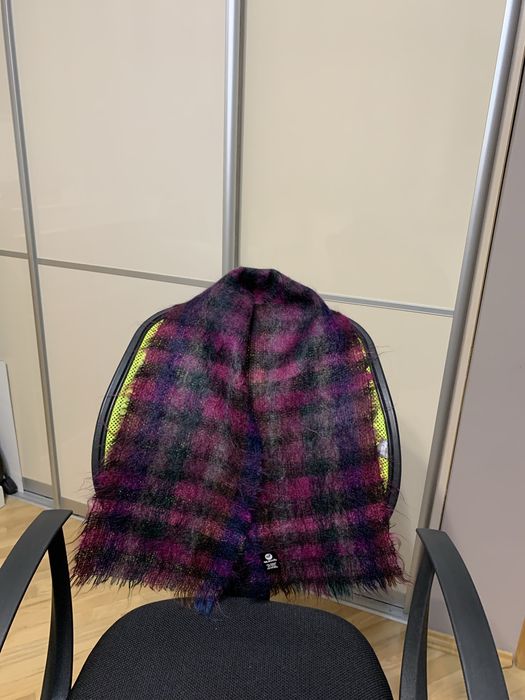 Мохеровий натуральний шалик