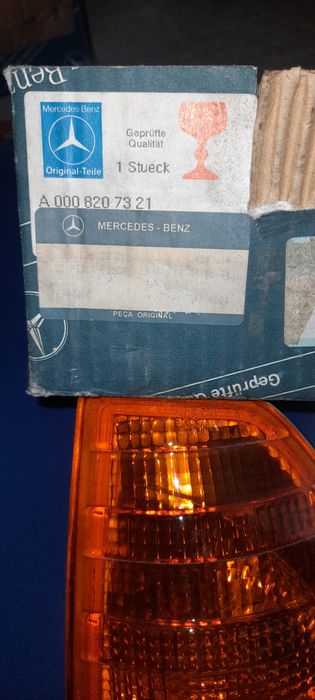 Pisca frente e vidro farolin traseiro mercedes origiinal
