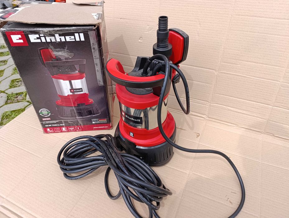 EINHELL Pompa Zanurzeniowa GE-DP 7330 LL ECO 730W 16500l/h zatapialna pływakowa pompa do wody