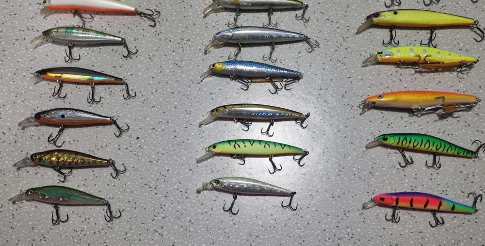 Воблери нові та вживані.
