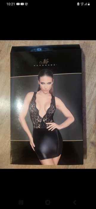 Sukienka erotyczna  Noir Handmade