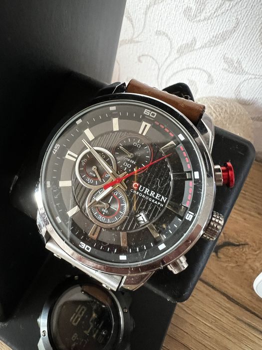 Чоловічий годинник/хронограф CURREN
