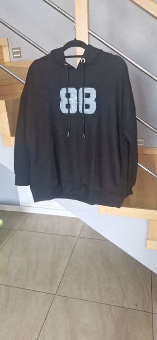 Bluza czarna bawełniana L/XL