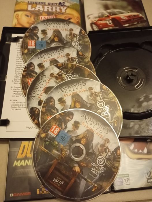 5 jogos pc cdrom