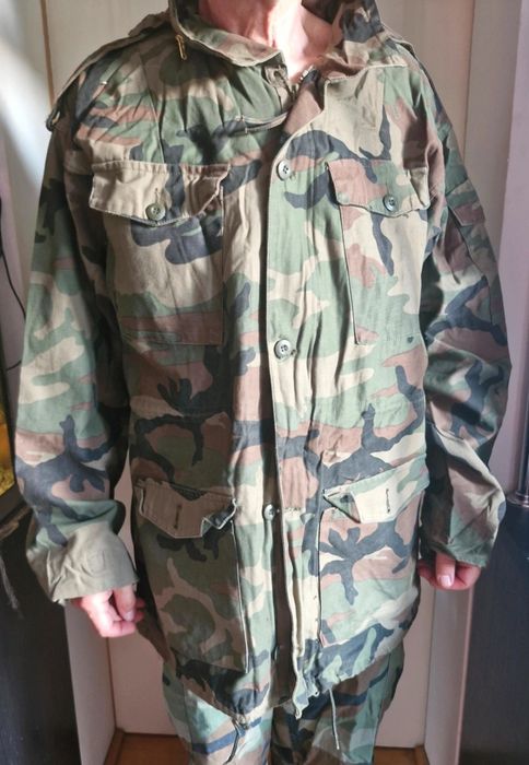 Kurtka militarna M65 Woodland – Made in Korea – YKK – XL – 100% bawełna