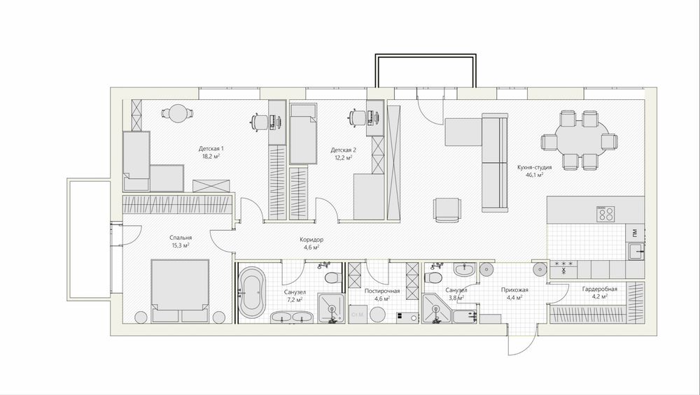 Продаж 4х кімнатної квартри, Loft, клубний будинок, центр, нагорка, без комісії
