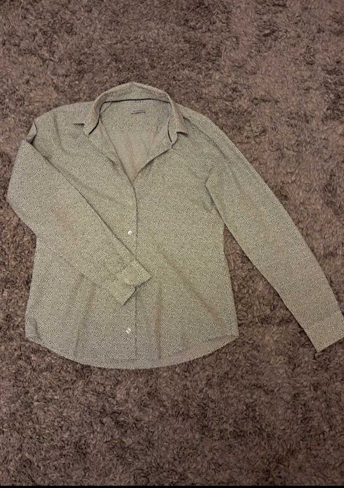 Szara koszula w centki Wólczanka rozm. S