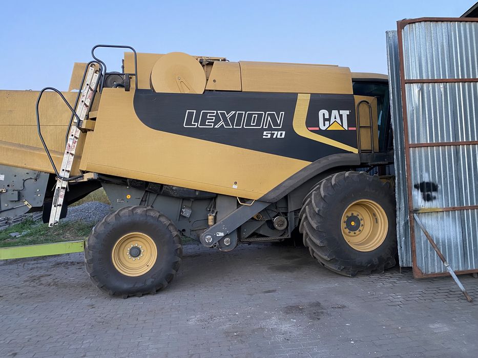 Lexion 570 2008рік жатка візок