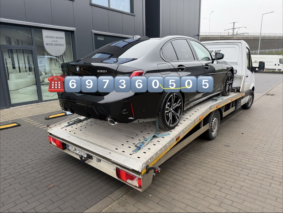 Holowanie Pomoc Drogowa auto transport laweta autolaweta transport