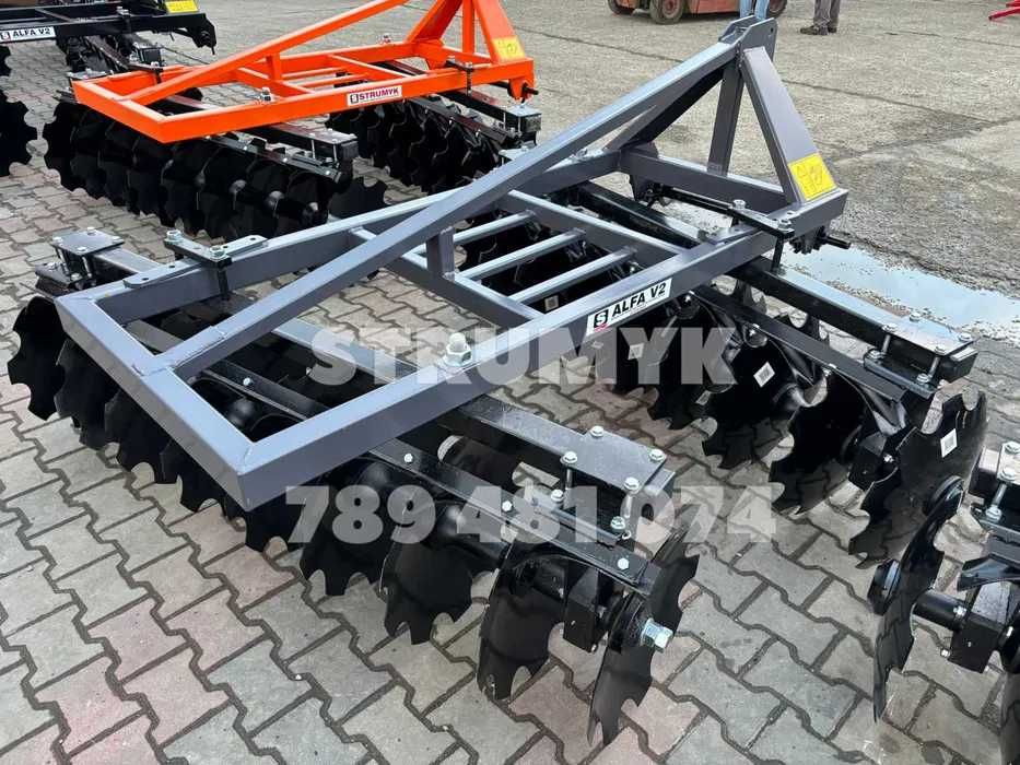 BRONA talerzowa/talerzówka V/X Strumyk 1,4- 3,4 m ALFA mocowanie/wał