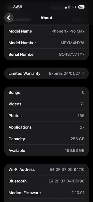 Iphone 17 pro max