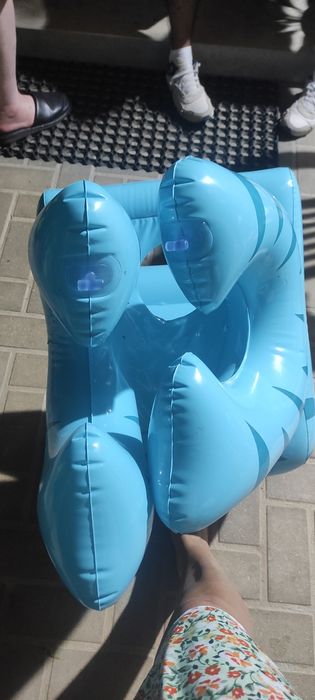 Crocodilo insuflável