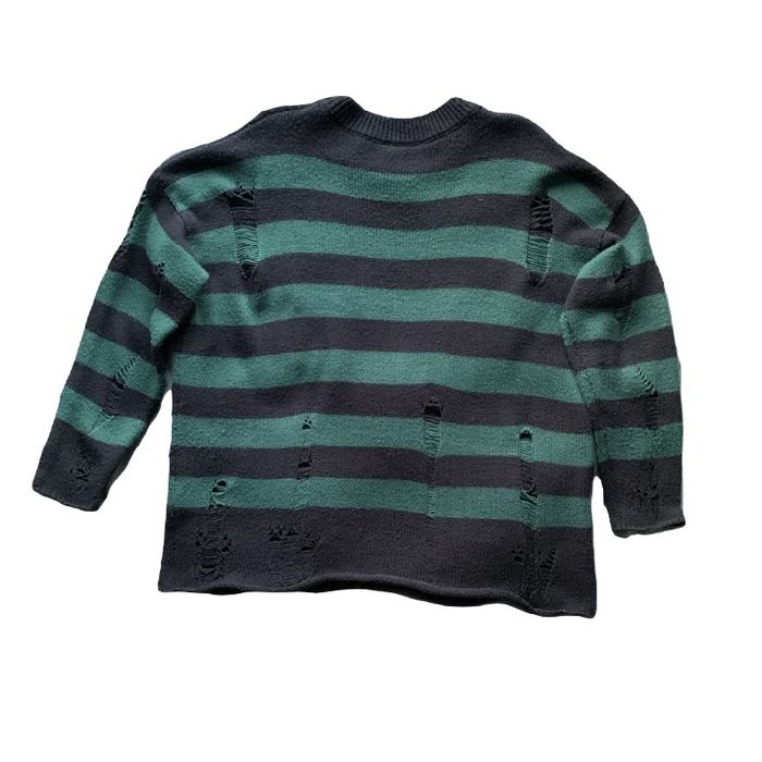 Смугастий светр y2k